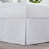 Nestl White Bed Skirt Queen Size - 14 Inch Drop Brushed Microfiber Skirts Hotel Quality Pleated Shrinkage & Fade Resistant...