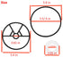 SP0714T Pool Filter Valve Seal Replacement Kit with Hayward Sp0714t Vari-Flo XL Valve and SPX0714CA O-Rings Gasket...