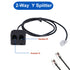 Telephone Training Adapter Y Splitter for RJ9 Headset or Handset Phone Splitter Compatible with Cisco, Yealink, Avaya, Plantronics, Polycom, Shore...