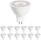 12 Pack MR16 GU5.3 LED Bulb 50W Halogen Equivalent, 5W 3000K Soft White, 450 Lumens, 38 Degree Spot Lighting for Indoor/Outdoor Flood Track Recess...