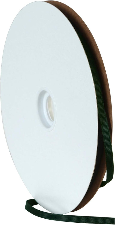 Berwick Offray 1/4" Grosgrain Ribbon, Black, 100 Yards...