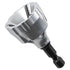 Deburring External Chamfer Tool, HSS Hex Shank Remove Burr Tools with Carbide Blades, Deburring Tool for Metal Bolt in 1/8" to 3/4" (3~19mm) Diame...