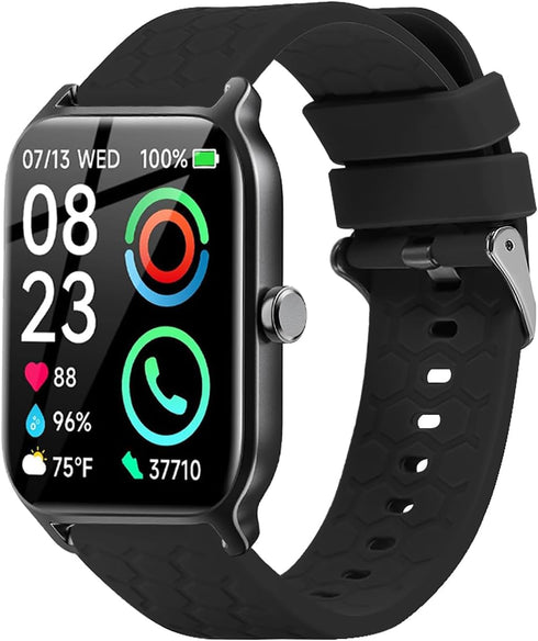 6Pack Bands Compatible with Fitpolo Smart Watch IDW13, 22mm Soft Silicone Sport Band Strap intended for Fitpolo IDW13 Smartwatch...