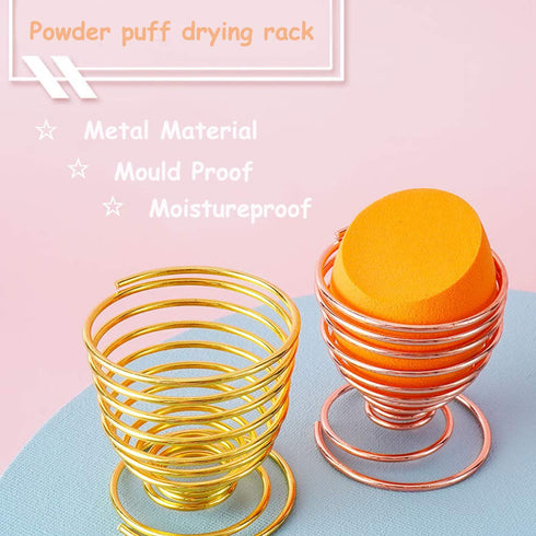 24pcs Makeup Sponge Blender Set - 21 Pcs Latex-Free Vegan Sponges with 3 Pcs Makeup Blender Holder, Beauty Cosmetic Foundation Blending Powder Puf...
