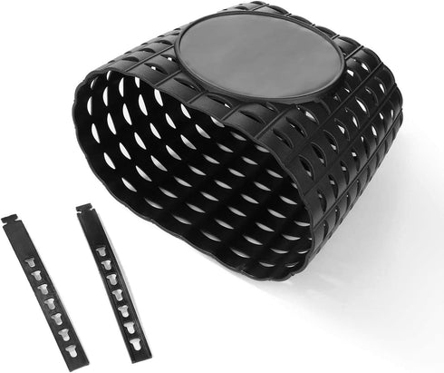 CHILDHOOD Kids Bike Basket with Cute Stickers and Adjustable Straps, Bicycle Handlebar Basket for Kid Boys and Girls...