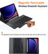 Keyboard Case for Galaxy Tab S9/S8/S7 11 Inch 2023/2022, Bluetooth Wireless Keyboard Cover for Samsung Tablet S9 FE with Pencil Holder SM-X700/X70...
