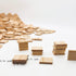 300 Pcs Wood Blank Letter Tiles, Wooden Blank Scrabble Tiles for DIY Craft Supplies Decoration...