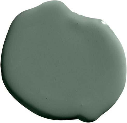 BACKDROP | Premium Interior Paint | Large Adhesive Paint Swatch | WEEKEND UPSTATE - Dark Green With A Hint Of Blue | 12" x 12" Color Sample...