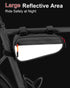 Bike Frame Bag, Water-resistant Bicycle Triangle Bag with Two Side Pockets, Top Tube Storage Pouch for Mountain Road Bike Trip, 1.2L Capacity...