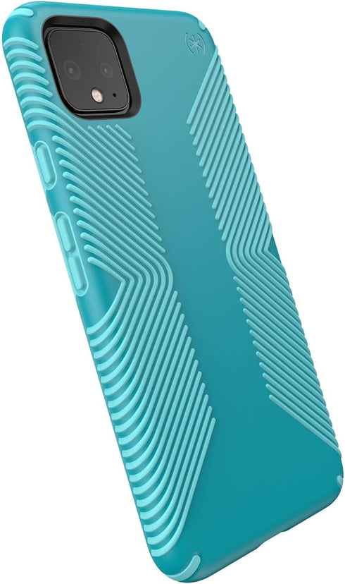 Speck Presidio Grip Google Pixel 4 XL Case, Bali Blue/Skyline Blue...