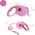 Secfanya Retractable Dog Leashes, Pet Leash Dog Lead for Small Medium Large Dog up to 33lbs, Anti-Slip Handle, One-Handed Brake, Pause, Lock, Nylo...