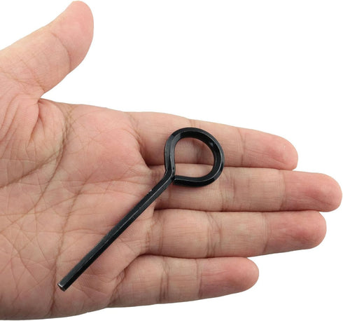 1set Annular Allen Wrench Set Standard Dogging Key with Full Loop, Allen Wrench Door Key for Push Bar Panic Exit Devices (1pc 5/64 1pc 1/8 1pc 5/3...