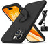 for iPhone 15 Plus Case,with 360°Rotatable Ring Holder Kickstand & Strap Lanyard Premium Liquid Silicone Slim Anti-Scratch Shockproof Protective C...