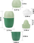 Hand Juicer - Citrus Juicer with Lemon Shape - Hand Lemon Juicer with Two Press Options for Different Fruits (Green)...