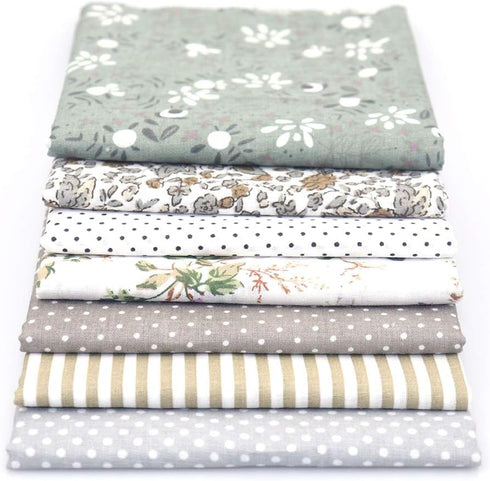 Fabric, 35 pcs/lot Top Cotton 9.8" x 9.8" (25cm x 25cm) Squares Patchwork, Precut Multi-Color and Different Pattern for Sewing Quilting Crafting, ...
