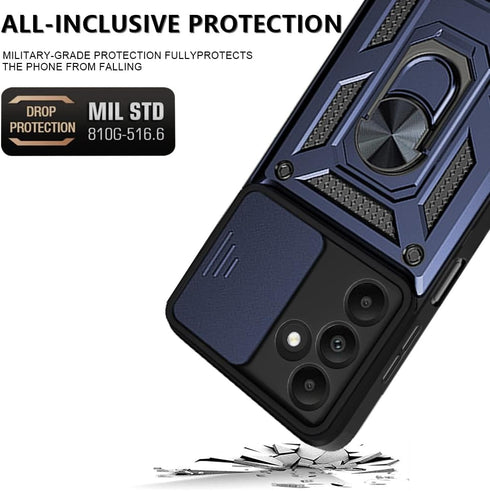 for Samsung Galaxy A15 5G Case: Phone Case with Screen Protector for Samsung Galaxy A15 5G - Blue...