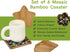 Lanyani 6pcs Wooden Mosaic Base, Various Shapes Substrates for Mosaic Crafts DIY Mosaic Tiles Coaster Base...