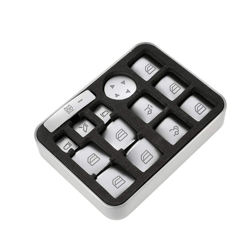 WICHEMI Window Switch Button Trim Cover Sticker for Mercedes Benz A/B/C(W204)/E(W212)/GLA/CLA/GLK/GL/ML/GLE Class, Inner Door Power Window Glass L...