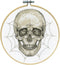Design Works Crafts Inc. Skull Counted Cross Stitch Kit with Hoop...