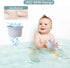 Baby Stacking Cups Bath Toy for Toddlers 1-3,8PCS Stackable Nesting Cups Water Pool Tub Toy for 6-12 Months Infant,Early Educational Develop Monte...