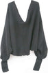SEWACC Knitted Wrap Scarf Autumn Winter Knitted Scarf with Sleeves Unisex Scarf Cape Shawl for Women Men (Black)...