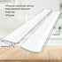 Silicone Gap Cover, (2 Pack) Silicone Gap Stopper Kitchen Stove Counter Gap Covers - Flexible Stove Space Fillers, Food Grade (21inches, White)...