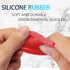 Soft Silicone Rubber Carbon Fiber Texture Cover Protector Compatible with BMW 1 3 4 5 6 7 Series and X3 X4 M5 M6 GT3 GT5 Keyless Remote Control Sm...