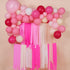 PartyWoo Pink Crepe Paper Streamers 6 Rolls 492 ft Pack of Light and Hot Pink Peach Light Yellow Crepe Paper for Wedding Baby Shower Gender Reveal...