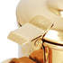 Stainless Steel Tea Pot With Filter Rust Proof Durable Oil Strainer Pot For Hotels Restaurants Homes 850ml Tea Kettle(Gold)...