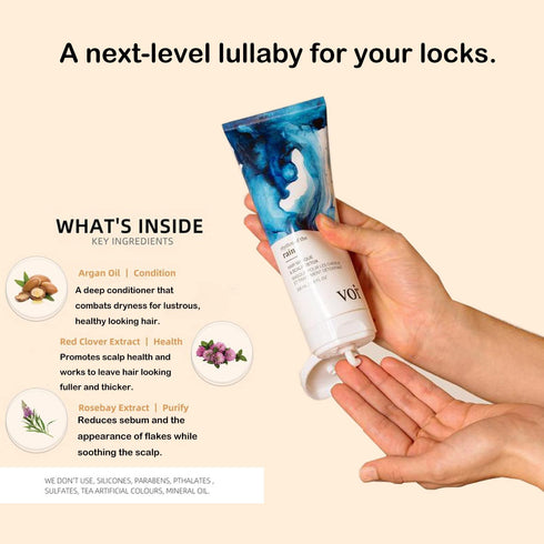 Voir Haircare Rhythm of the Rain Hair Masque & Scalp Detox 6.8 Fl Oz...