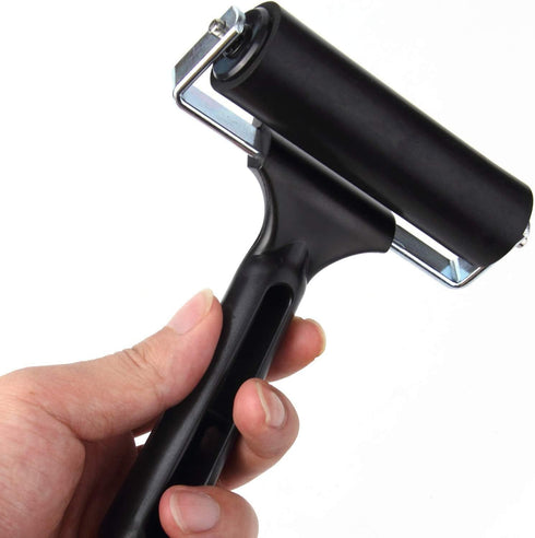 2Pcs Rubber Brayer Roller for Printmaking, Great for Gluing Application Also. (4inch+2.2 inch)...