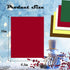 25Pcs Christmas CardStock Thick Paper Colored Scrapbook Paper for DIY Winter Christmas Tree Card Making Party Home Office School Gift Craft Suppli...