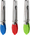 Mini Kitchen Tongs with Silicone Tips,Silicone Serving Tongs of 3 set,7 inch Non-stick Small Tongs with Stainless Steel Silicon Handles, Heat Resi...