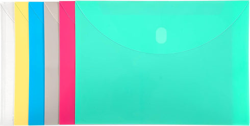 C-Line Reusable Poly Envelope, Side Loading, Letter Size, 1 Envelope, Color May Vary (58000)...