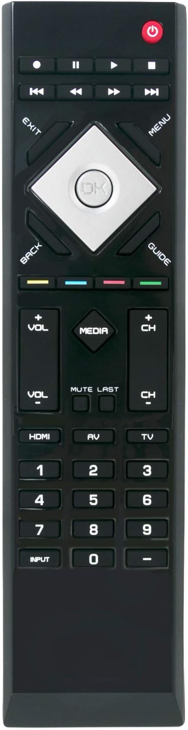 New VR15 Remote Control fit for Vizio LCD LED TV E260VP E320VL E320VP E321VL E370VL E371VL E420VL E420VO E421VL E470VL E550VL M260VP E421VO E470VL...