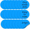 Blue Dry Erase Dots Circles, 24 Pack Removable Dry Erase Wall Decal Spots Set for Classroom, Office, Home Table & Desk...