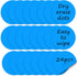 Blue Dry Erase Dots Circles, 24 Pack Removable Dry Erase Wall Decal Spots Set for Classroom, Office, Home Table & Desk...