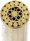 Mosaic Pin - (0.312 (5/16) Inch Diameter) - (919BBBBB) - (Brass Outer Material)(Brass Inner Material) - Decorative Knife Handle Pins and Rods for ...