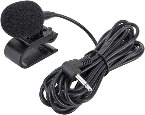 2.5mm Microphone HD Voice Assembly Mic Compatible for Pioneer Car Vehicle Head Unit Enabled Stereo DVD GPS...