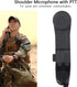 Diyeeni 3.5mm Plug Speaker Mic, Retro Telephone Handset Handheld Speaker Mic HiFi Sound Shoulder, Retro handsets for Cell Phones......