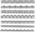 7pcs Flower Lace Cutting Dies, Flower Edge Border Die Cuts Metal Embossing Stencils Template Mould for Card Scrapbooking and DIY Craft Album Paper...