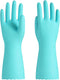 PACIFIC PPE Reusable Dishwashing Cleaning Rubber Gloves, Dish Washing Gloves with Flocked Cotton Liner, Kitchen Gloves, Latex Free, Green, Medium...