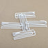 Ailejia White Curtain Drapery Pleat Hooks 4 Prongs Drapery Hooks Traverse Pleater Pinch Pleat Clips Hooks 50pcs for Slides Clasp Drapery Hooks...