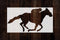 Reusable Race Horse & Jockey Stencil - Durable Plastic Template for Arts, Crafts & Scrapbooking, 11" x 8.5" - Ideal for Airbrush, Painting, Drawin...