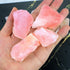 2lb/950g Rough Natural Rose Quartz Crystal Raw Stone Gemstone Crystal Rock for Cabbing,Tumbling,Cutting,Polishing,Lapidary,Wire Wrapping,Healing R...