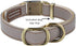 Basic Classic Luxury Padded Leather Dog Collar,The Seatbelt Buckle,for Small Large Medium Pets (Small(Pack of 1), Khaki)...