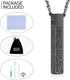 abooxiu Urn Necklaces for Ashes Cremation Necklace Memorial Cremation Jewelry for Ashes Stainless Steel Pendant Jewelry Ashes Holder Necklace for ...