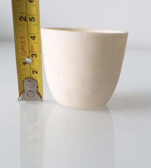 OTOOLWORLD 99.3% Alumina Crucible Al2O3 Assay Crucible for Lab Laboratory (40ml)...