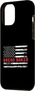 iPhone 15 Pro Max Bread Baker USA Flag Profession Retro Job Title Case...