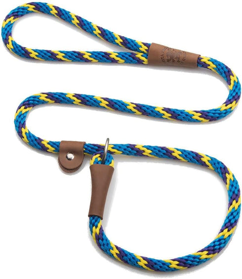 Mendota Pet Slip Leash - Dog Lead and Collar Combo - Made in The USA - Sunset, 1/2 in x 4 ft - for Large Breeds...
